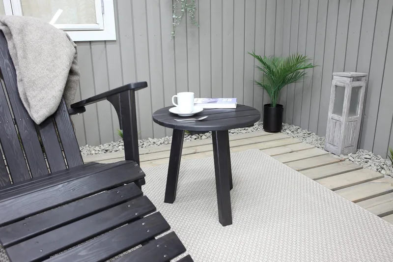 Rolston Dekkstol - Kaffesvart - Hagemøbler - Stoler & Lenestoler - Solstoler - Dekkstol