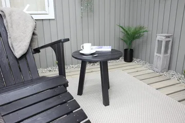Rolston Dekkstol - Kaffesvart - Hagemøbler - Stoler & Lenestoler - Solstoler - Dekkstol