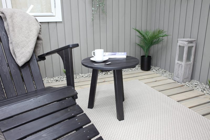 Rolston Dekkstol - Kaffesvart - Hagemøbler - Stoler & Lenestoler - Solstoler - Dekkstol