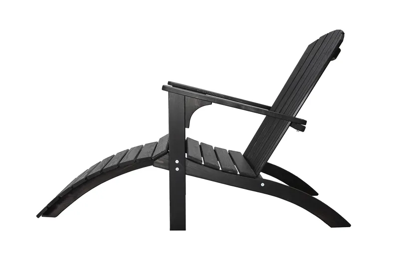 Rolston Dekkstol - Kaffesvart - Hagemøbler - Stoler & Lenestoler - Solstoler - Dekkstol