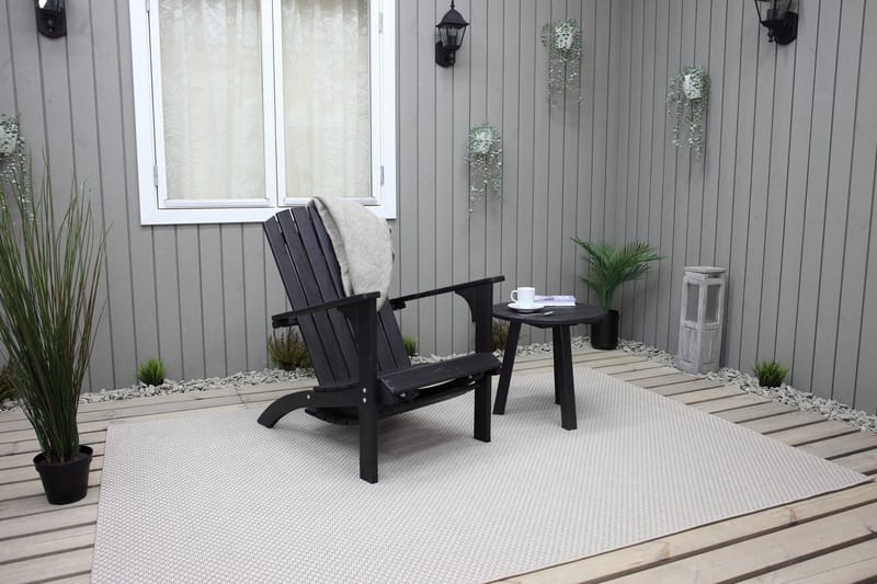 Rolston Dekkstol - Kaffesvart - Hagemøbler - Stoler & Lenestoler - Solstoler - Dekkstol