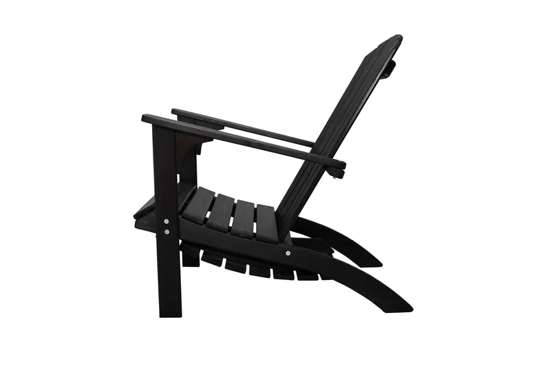 Rolston Dekkstol - Kaffesvart - Hagemøbler - Stoler & Lenestoler - Solstoler - Dekkstol