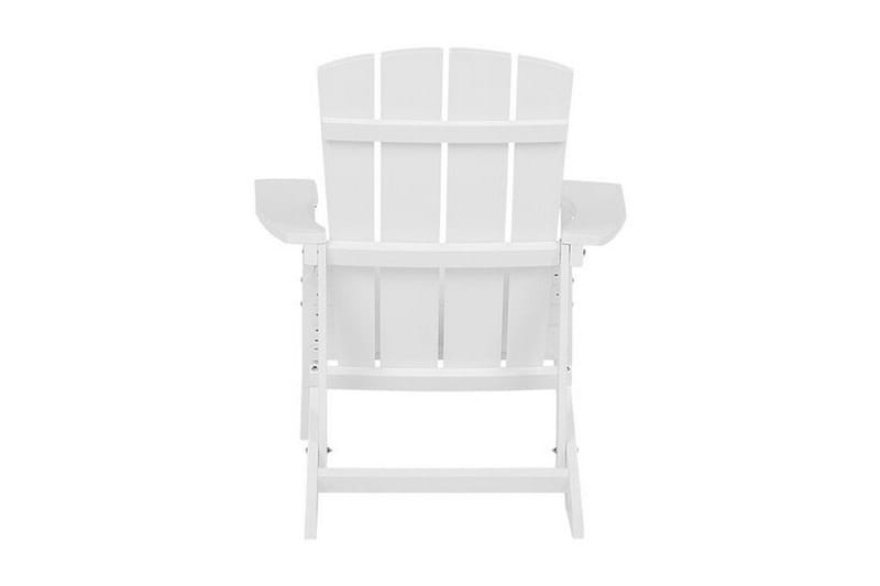 Sjurby Dekkstol - Hvit - Hagemøbler - Stoler & Lenestoler - Solstoler - Dekkstol