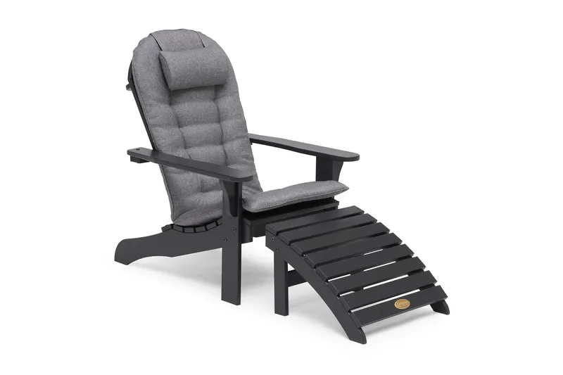 Tennesse Dekkstol - Svart - Hagemøbler - Stoler & Lenestoler - Solstoler - Dekkstol