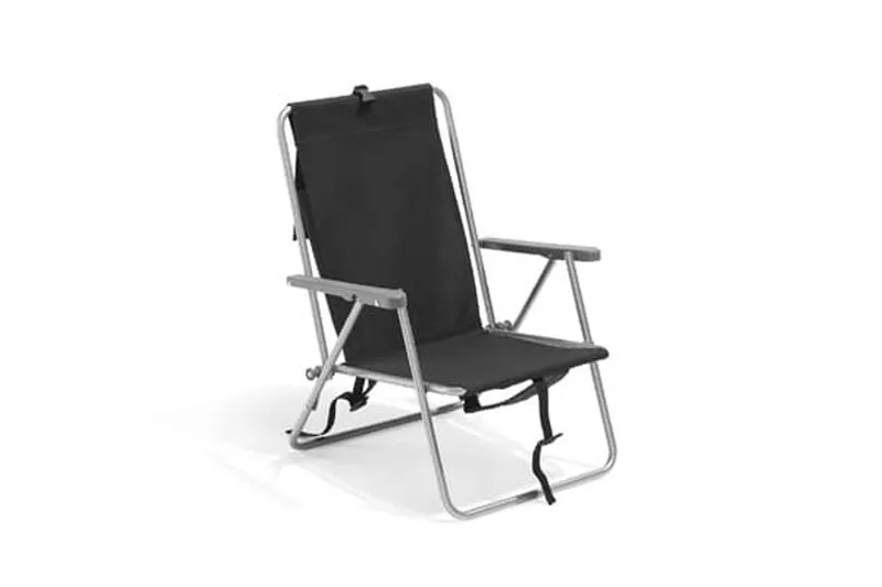 Friluftsstol Fritab ROXY for barn - Svart - Hagemøbler - Stoler & Lenestoler - Solstoler - Strandstol