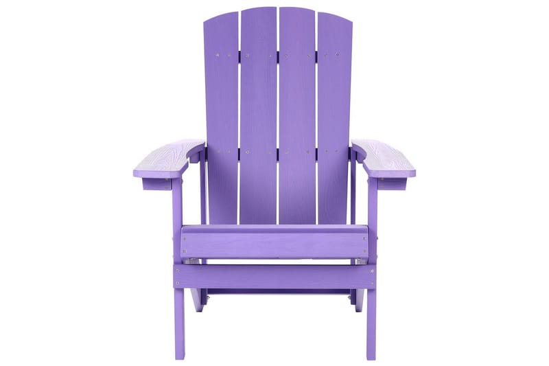 Hagestol Adirondack - Fiolett, 75x88x88 cm - Hagemøbler - Stoler & Lenestoler - Solstoler - Dekkstol