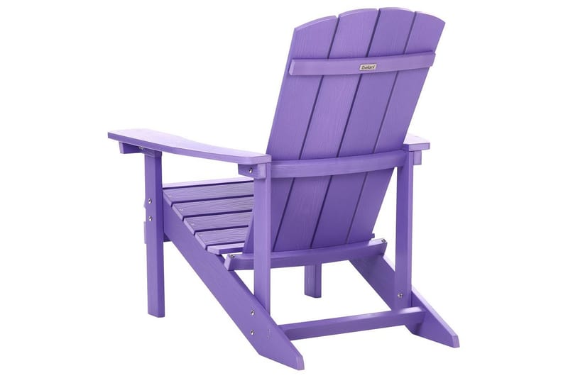 Hagestol Adirondack - Fiolett, 75x88x88 cm - Hagemøbler - Stoler & Lenestoler - Solstoler - Dekkstol
