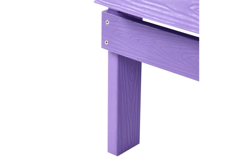 Hagestol Adirondack - Fiolett, 75x88x88 cm - Hagemøbler - Stoler & Lenestoler - Solstoler - Dekkstol