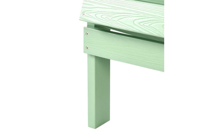 Hagestol Adirondack - Grønn, 75x88x88 cm - Hagemøbler - Stoler & Lenestoler - Solstoler - Dekkstol
