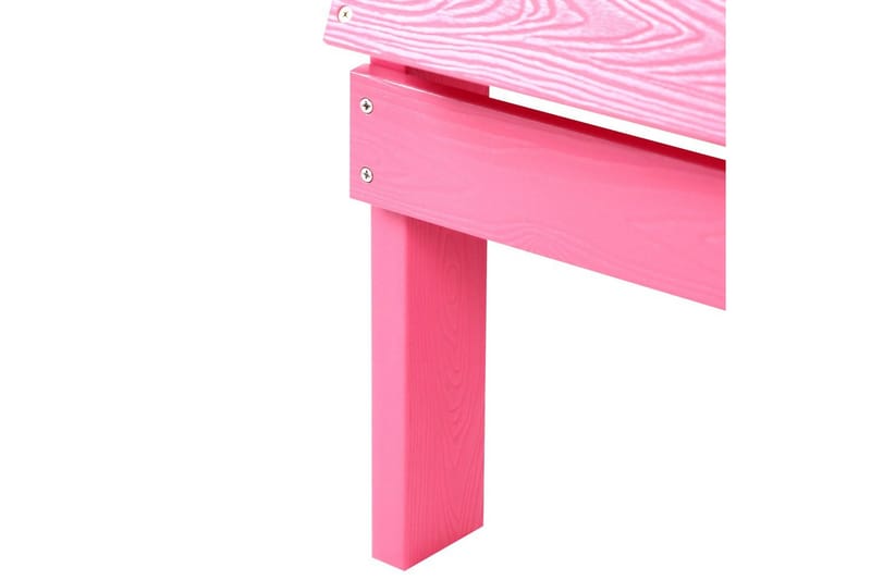 Hagestol Adirondack - Rosa, 75x88x88 cm - Hagemøbler - Stoler & Lenestoler - Solstoler - Dekkstol