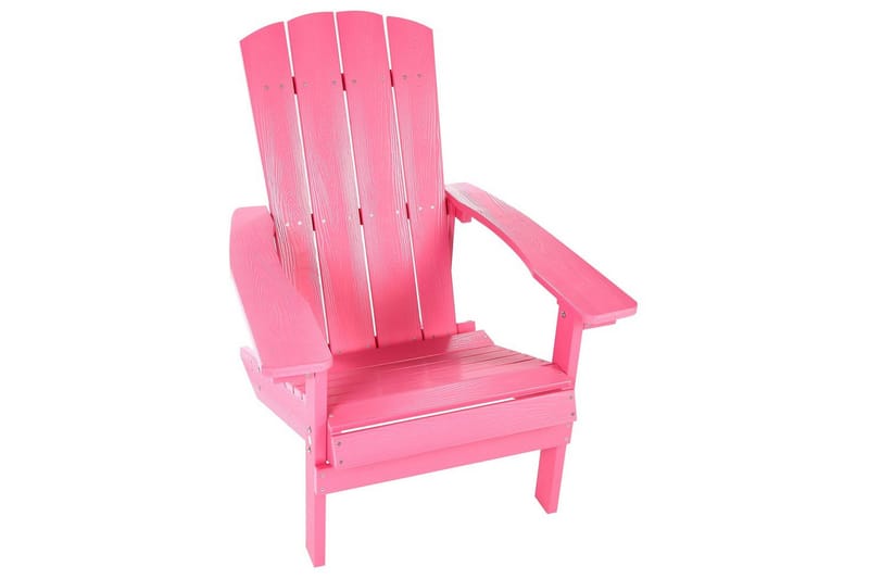 Hagestol Adirondack - Rosa, 75x88x88 cm - Hagemøbler - Stoler & Lenestoler - Solstoler - Dekkstol