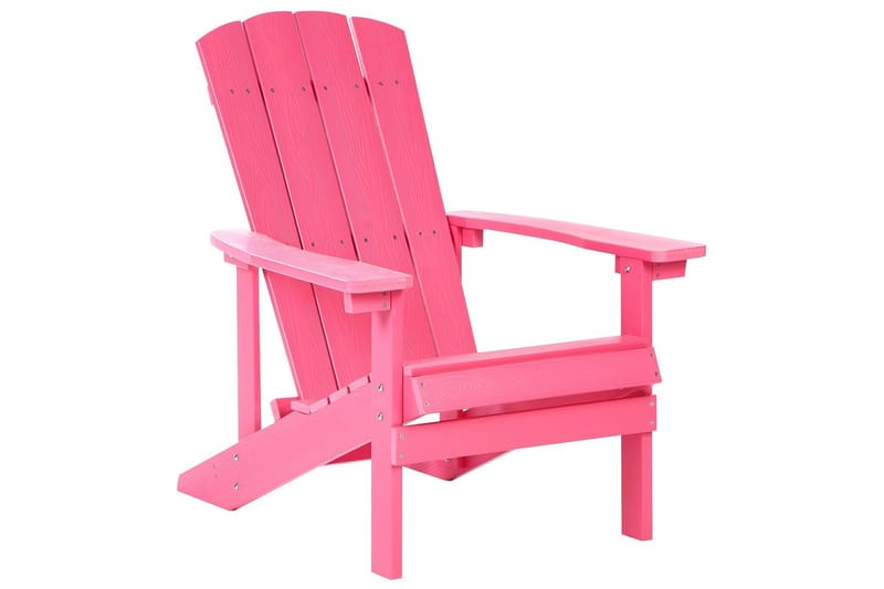 Hagestol Adirondack - Rosa, 75x88x88 cm - Hagemøbler - Stoler & Lenestoler - Solstoler - Dekkstol