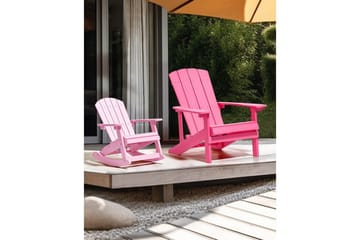 Hagestol Adirondack - Rosa, 75x88x88 cm - Hagemøbler - Stoler & Lenestoler - Solstoler - Dekkstol