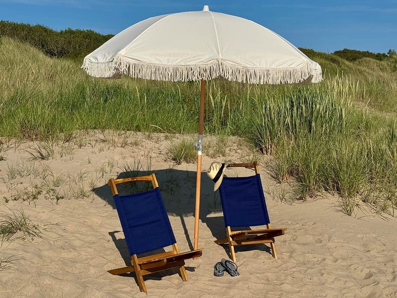 Solstol Hillerstorp Mölle - Blå - Hagemøbler - Stoler & Lenestoler - Solstoler