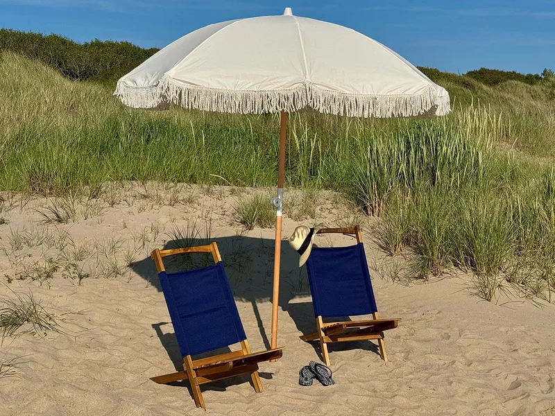 Solstol Hillerstorp Mölle - Blå - Hagemøbler - Stoler & Lenestoler - Solstoler