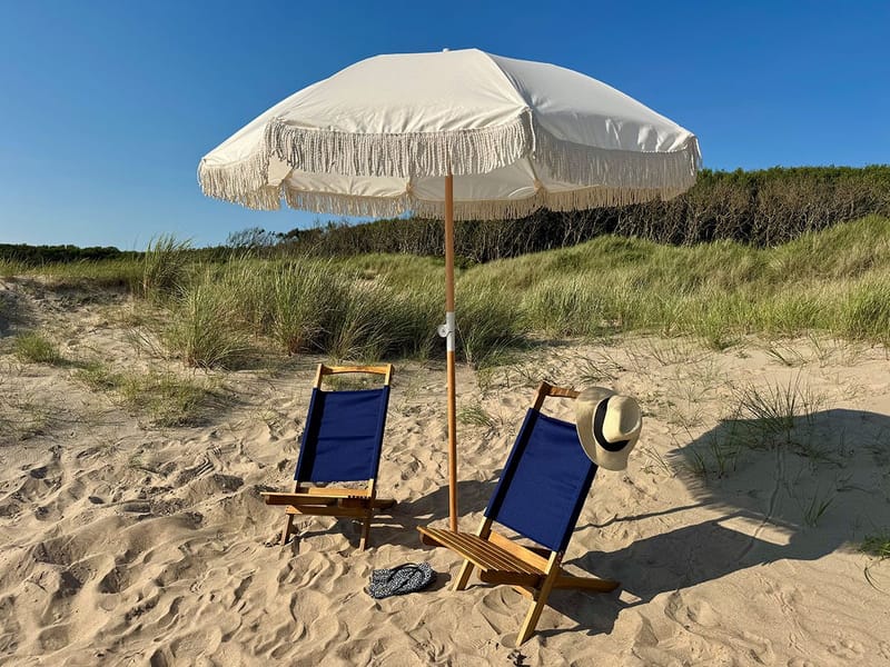 Solstol Hillerstorp Mölle - Blå - Hagemøbler - Stoler & Lenestoler - Solstoler