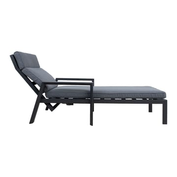 Solstol HOME4YOU Casper Grey - Grå - Hagemøbler - Stoler & Lenestoler - Solstoler