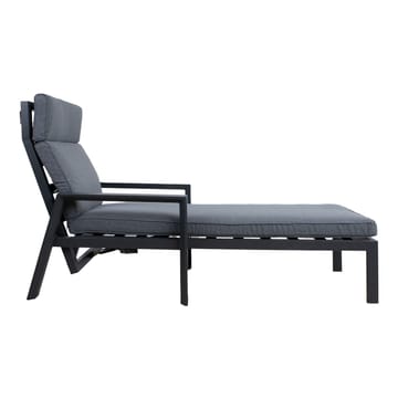 Solstol HOME4YOU Casper Grey - Grå - Hagemøbler - Stoler & Lenestoler - Solstoler