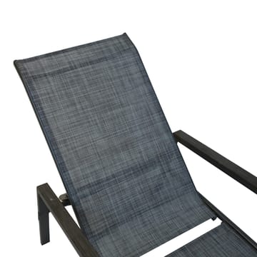 Solstol HOME4YOU Delgado Grå - grå - Hagemøbler - Stoler & Lenestoler - Solseng & solvogner