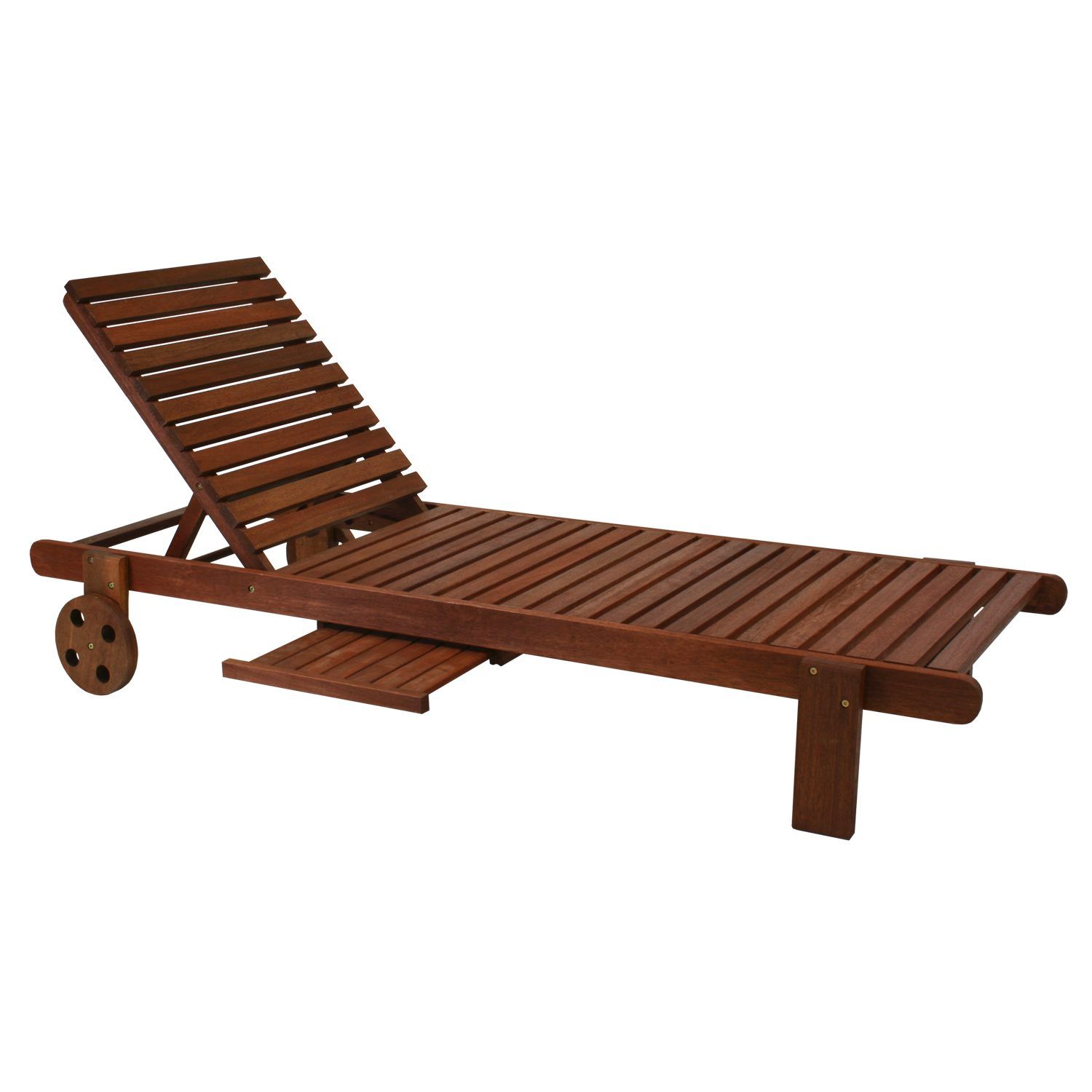 Solstol HOME4YOU Malay Meranti - naturlig brun