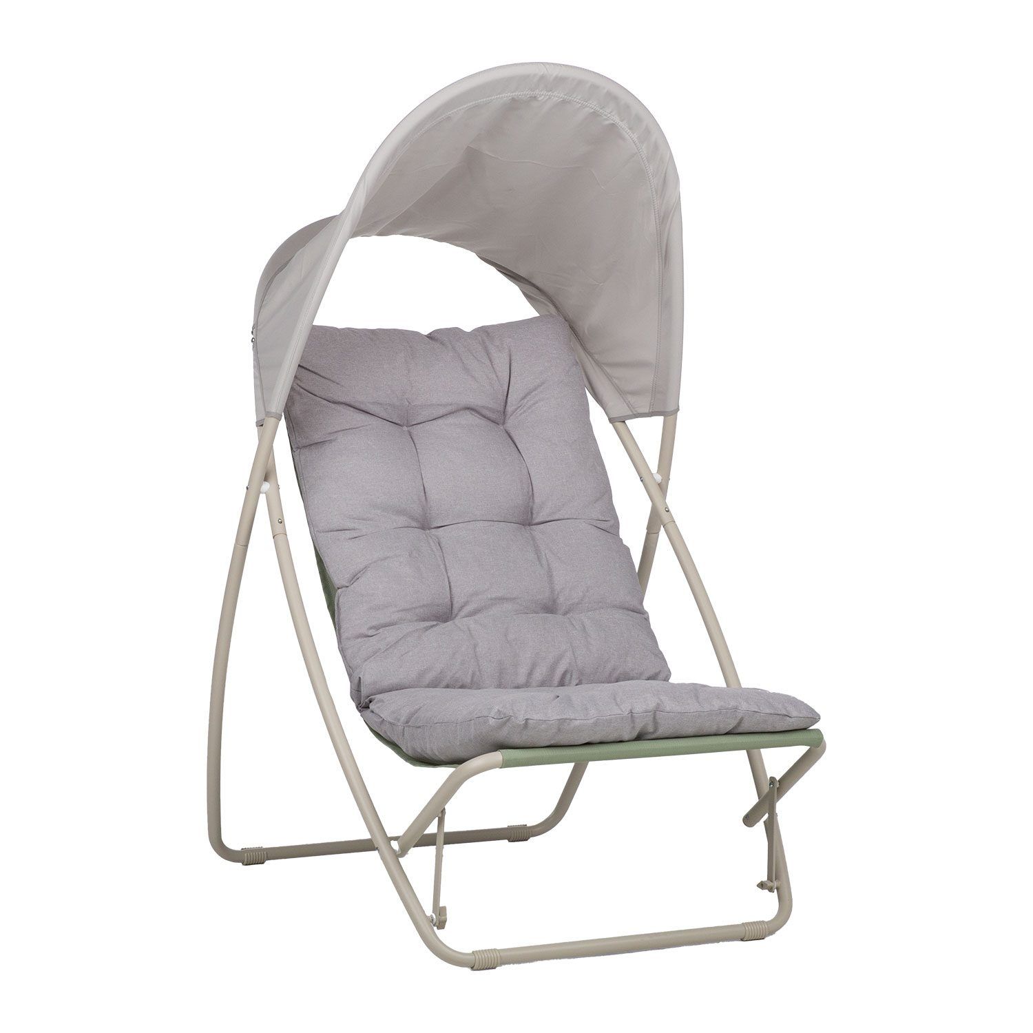 Hvilestol HOME4YOU Piper med kalesje beige - Beige