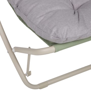 Hvilestol HOME4YOU Piper med kalesje beige - Beige - Hagemøbler - Stoler & Lenestoler - Solstoler - Strandstol