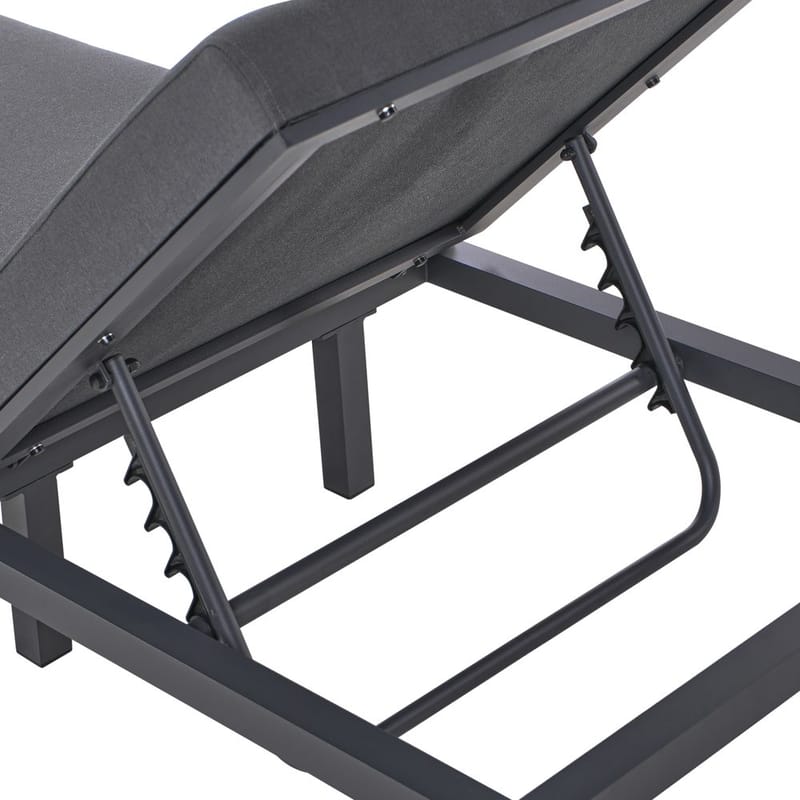 Solstol Lariano - Grå - Hagemøbler - Stoler & Lenestoler - Solstoler