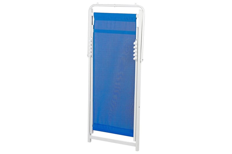 Solstol Locri Ii - Blå, Hvit - Hagemøbler - Stoler & Lenestoler - Solstoler