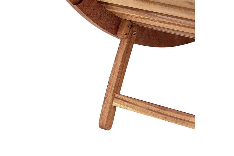 Solstol Luino - Lyst tre, hvit - Hagemøbler - Stoler & Lenestoler - Solseng & solvogner