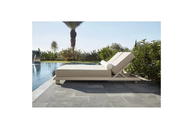 Solstol Malkiat Beige - Beige - Hagemøbler - Stoler & Lenestoler - Solstoler