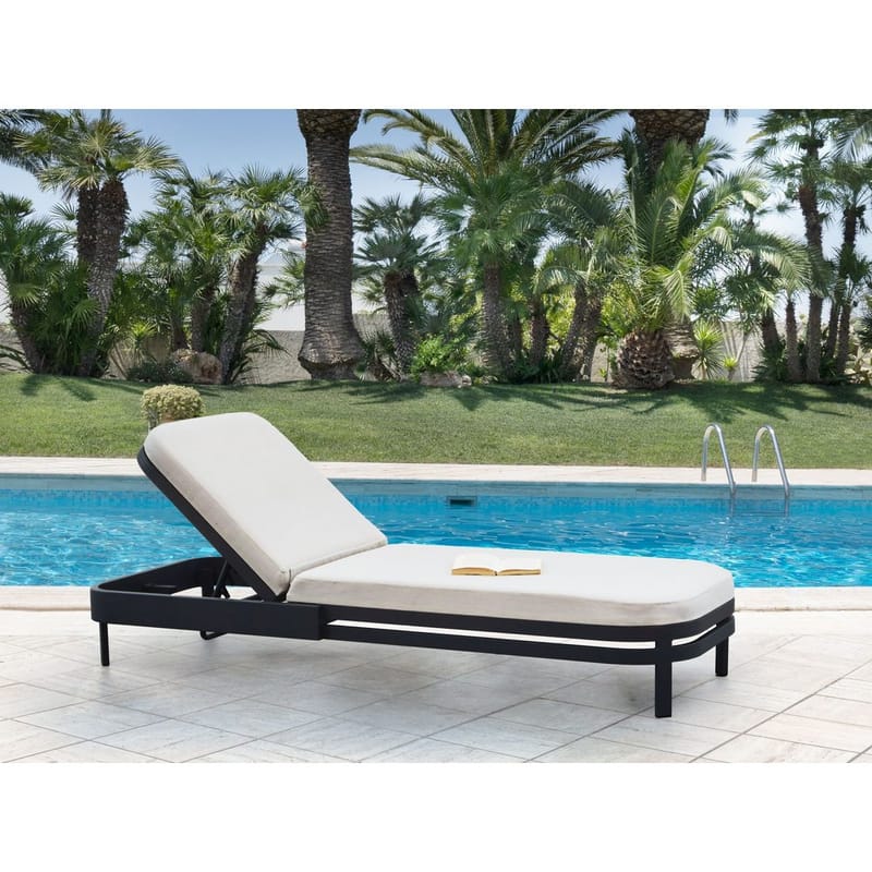 Solstol med pute Nettuno - Hagemøbler - Stoler & Lenestoler - Solstoler