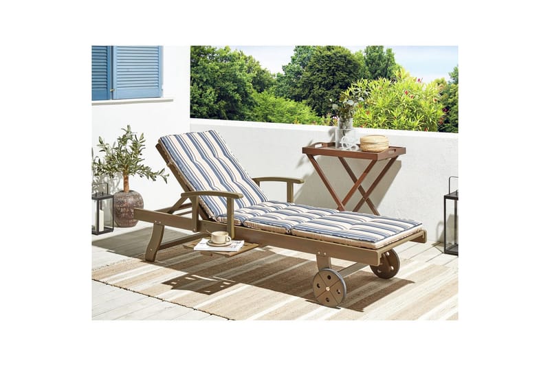 Solstol med pute Amantea - Hagemøbler - Stoler & Lenestoler - Solseng & solvogner