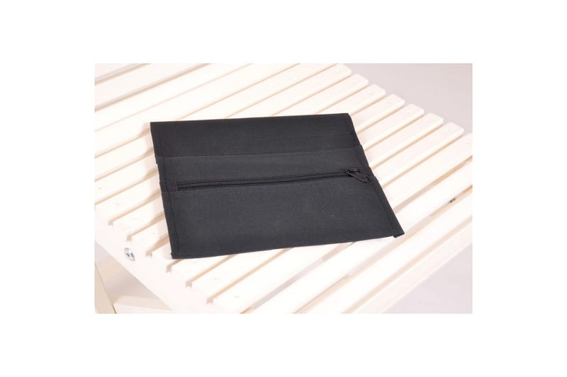 Mobil-lomme Fritab til Roxystol - Svart - Hagemøbler - Stoler & Lenestoler - Solstoler - Strandstol