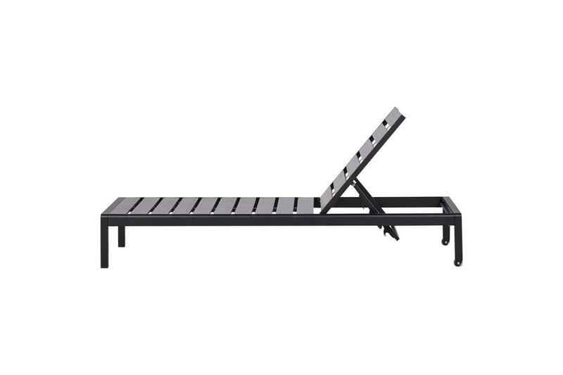 Solstol Nardo - Svart - Hagemøbler - Stoler & Lenestoler - Solseng & solvogner