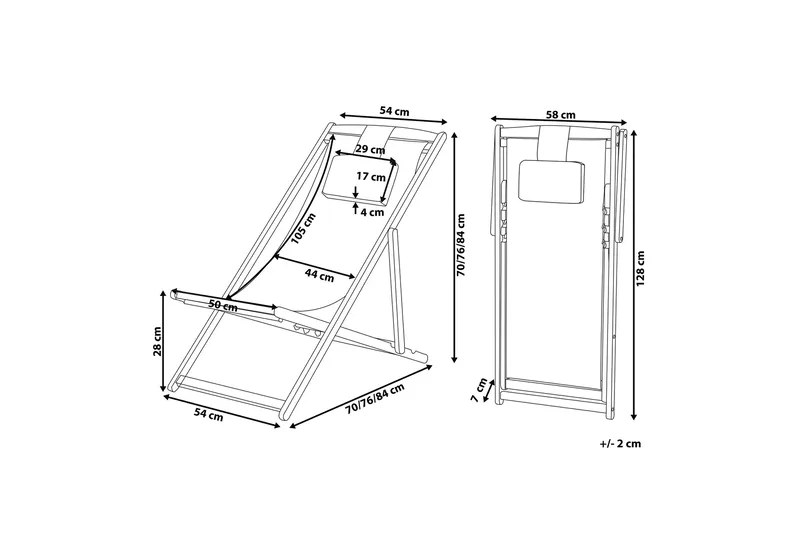Oykel Solstol - Brun - Hagemøbler - Stoler & Lenestoler - Solstoler