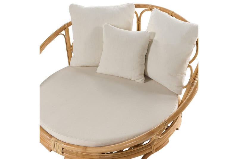 Solstol Rossano - Naturlig, beige - Hagemøbler - Stoler & Lenestoler - Utelenestoler