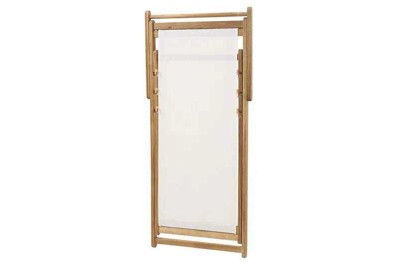 Solstol sett med 2 Anzio - lyst tre/off-white dyremønster - Hagemøbler - Stoler & Lenestoler - Solstoler