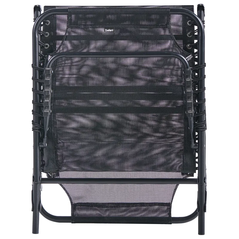 Solseng utendørs Ambato sammenleggbar - Svart - Hagemøbler - Stoler & Lenestoler - Solseng & solvogner