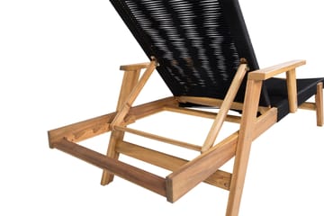 Solstolar Venture Home - Svart/Brun - Hagemøbler - Stoler & Lenestoler - Solstoler