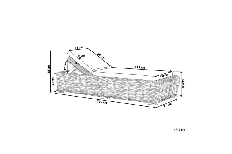 Solstol Palese - Hagemøbler - Stoler & Lenestoler - Solseng & solvogner
