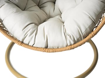 Solvero Hengestol utendørs - svart, beige - Hagemøbler - Stoler & Lenestoler - Hengestoler