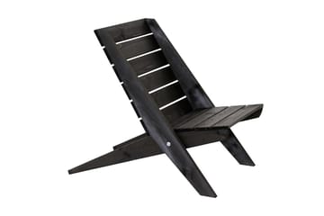 Stol EcoFurn Granny Furu Oljet Svart