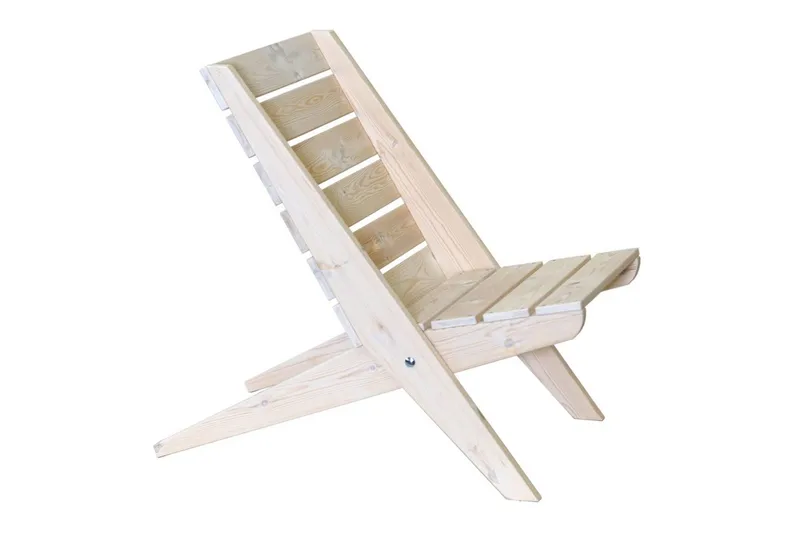 Stol Hillerstorp Granny Furu Oljet Hvit, Hvit