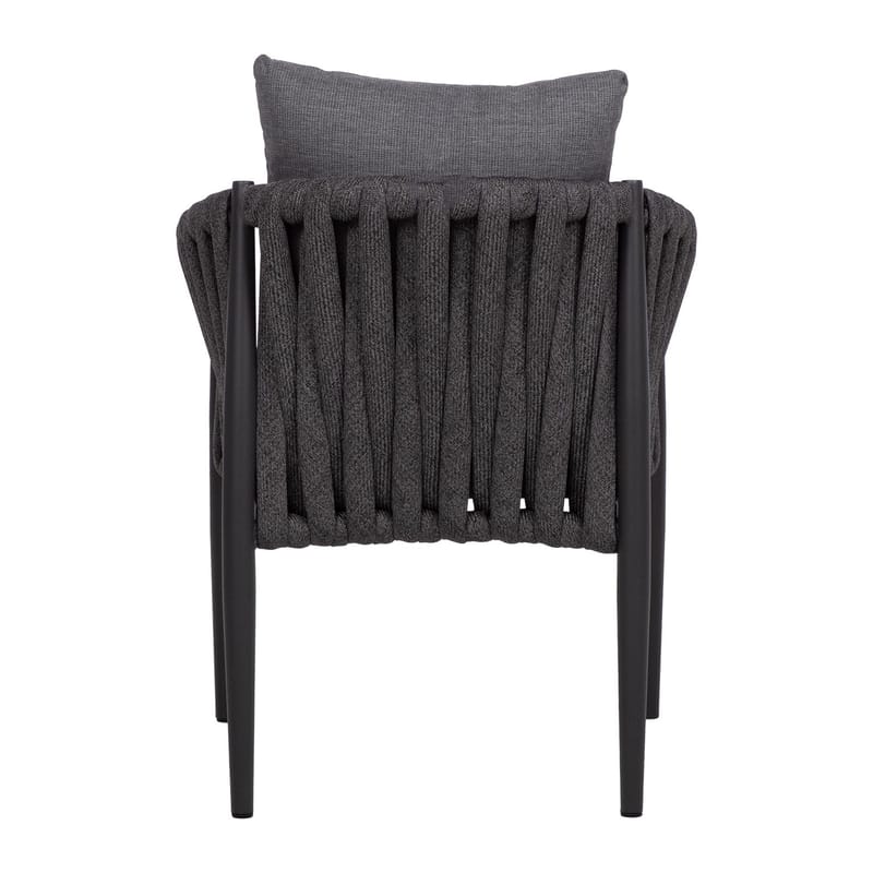 Stol HOME4YOU Bristol 63x62x73 cm grå - Grå - Hagemøbler - Stoler & Lenestoler - Utelenestoler