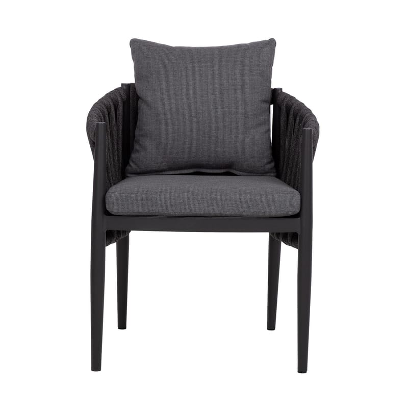 Stol HOME4YOU Bristol 63x62x73 cm grå - Grå - Hagemøbler - Stoler & Lenestoler - Utelenestoler