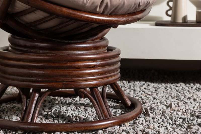 Swing Utestol - Mørk valnøtt - Hagemøbler - Stoler & Lenestoler - Utelenestoler