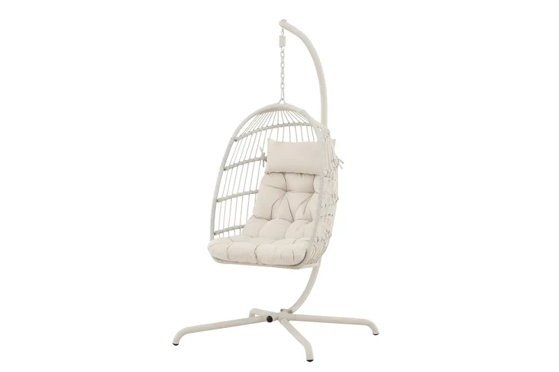 Trezza Hengestol Utendørs 75x70 cm - Beige - Hagemøbler - Stoler & Lenestoler - Hengestoler