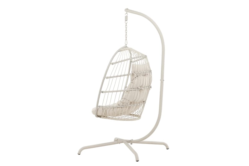 Trezza Hengestol Utendørs 75x70 cm - Beige - Hagemøbler - Stoler & Lenestoler - Hengestoler