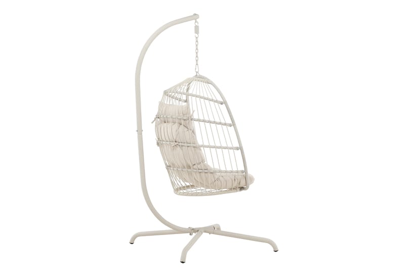 Trezza Hengestol Utendørs 75x70 cm - Beige - Hagemøbler - Stoler & Lenestoler - Hengestoler