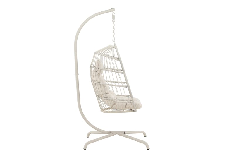 Trezza Hengestol Utendørs 75x70 cm - Beige - Hagemøbler - Stoler & Lenestoler - Hengestoler